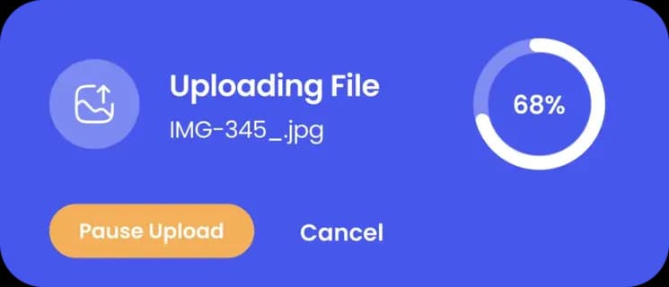 Cloud Storage App Preview