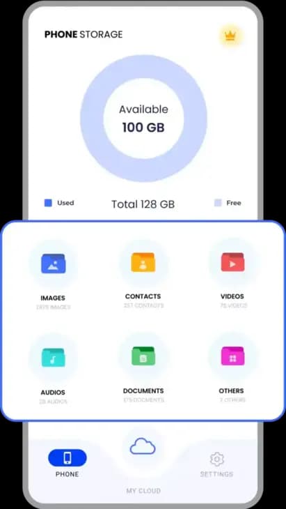 Cloud Storage App Preview