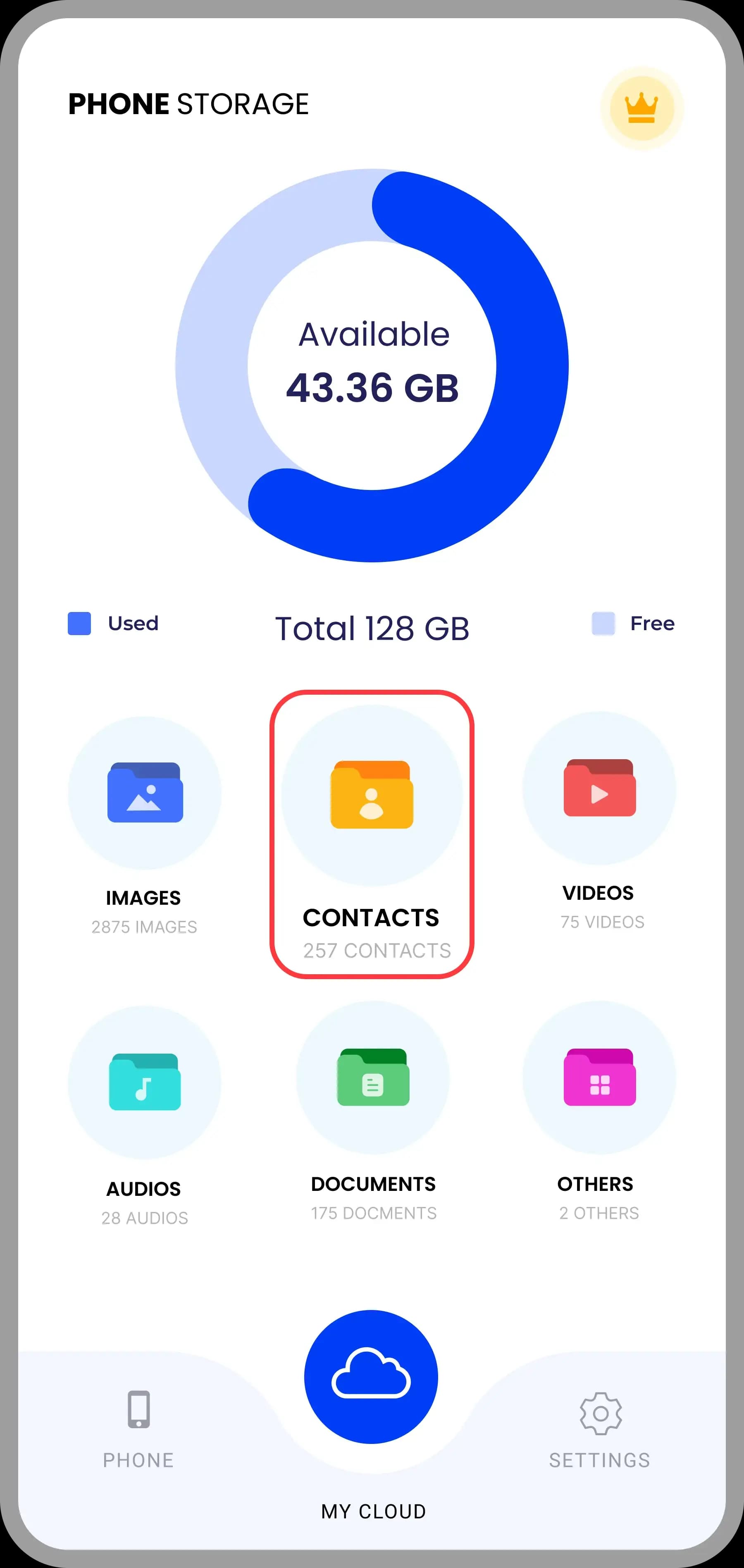 Upload UI Screenshot