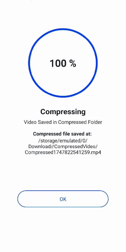 Upload UI Screenshot