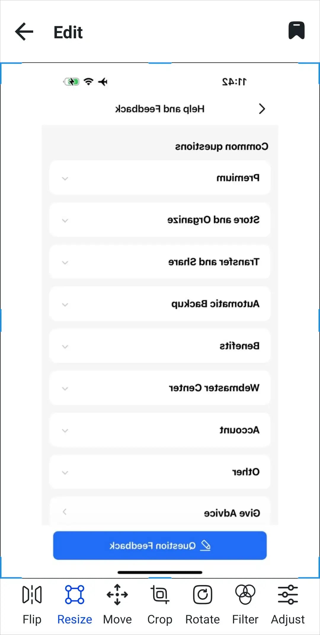 Upload UI Screenshot