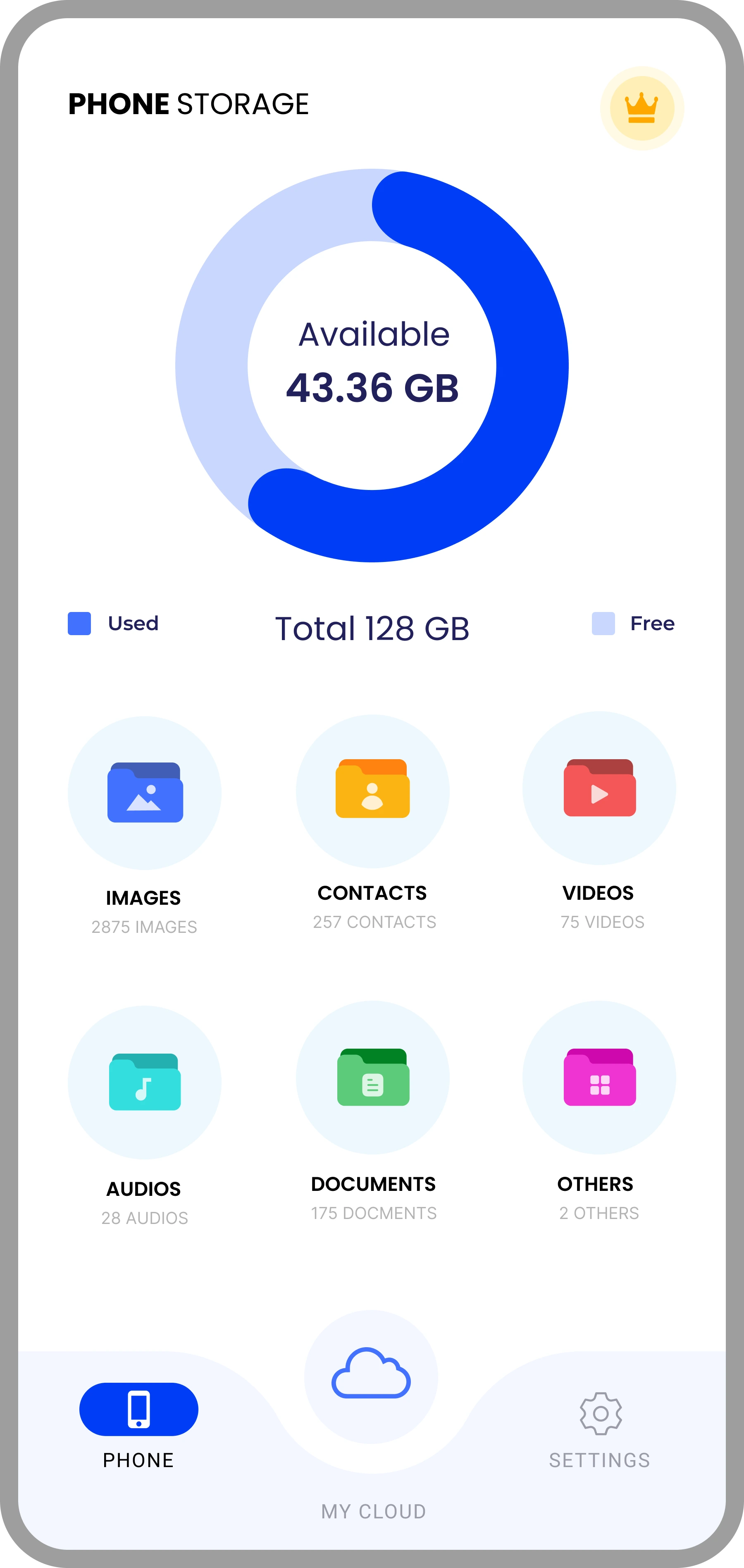 Cloud Storage App Preview