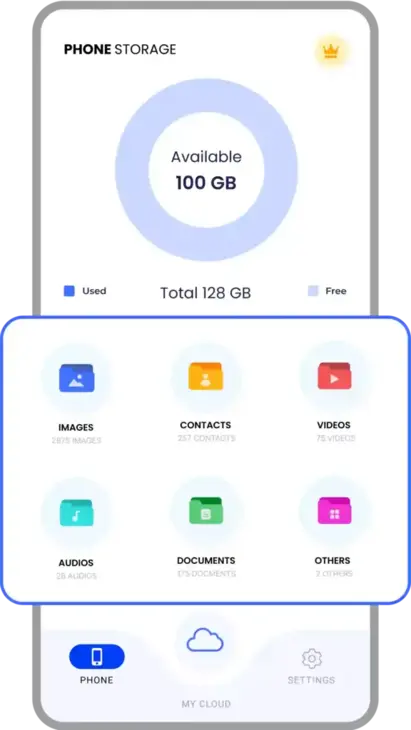 Cloud Storage App Preview